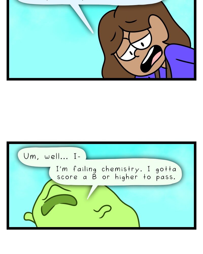 Life of a Highschool Slime - Episode 7, Page 13: Sophomore Year- Chapter 7